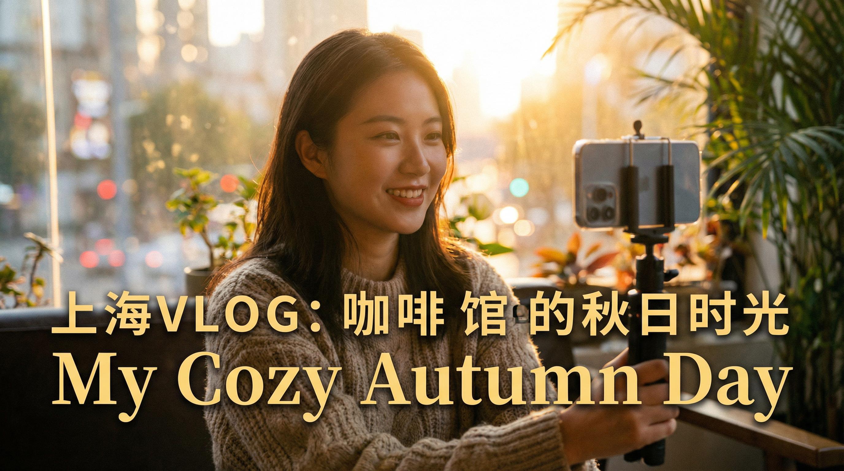 寸止挑战 生活视频 - 寸止挑战 | 上海秋日咖啡馆vlog，一个人的美好生活视频记录